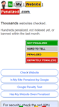 Mobile Screenshot of ismywebsitepenalized.com